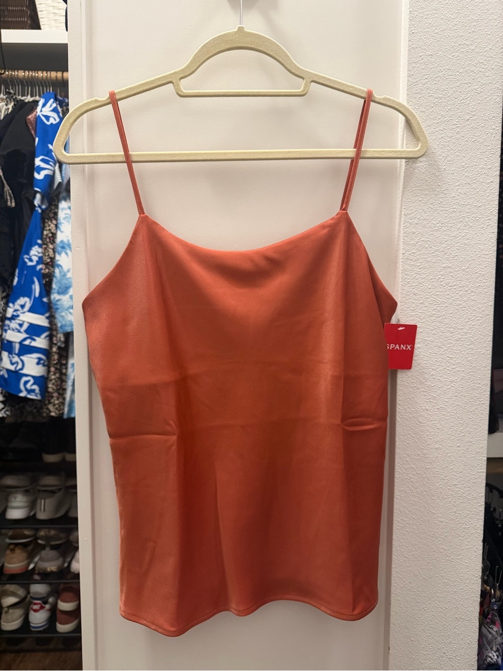SPANX Carefree Crepe Reversible Cami NWT